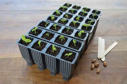 28 Durable Cells Deep Rootrainer Root Trainer Set Plug Plant Seed Long Life Tray