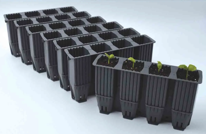 28 Durable Cells Deep Rootrainer Root Trainer Set Plug Plant Seed Long Life Tray