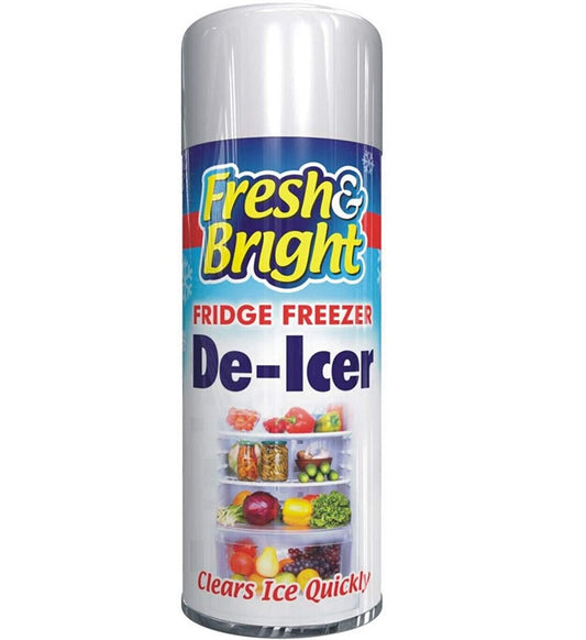 Fridge Freezer De-Icer Spray 200ml Quick Ice Remover Anti-Bacterial Deicer Spray