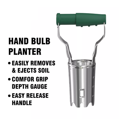 Garden Bulb Plant Planter Tool Seed Hole Maker Gardening Hand Tool Gardening New