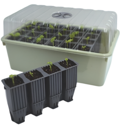 28 Durable Cells Deep Rootrainer Root Trainer Set Plug Plant Seed Long Life Tray