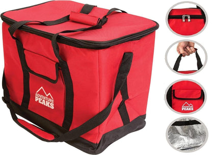 30L Cooling Cooler Cool Bag Box Picnic Camping Food Ice Drink Lunch Picnic Party