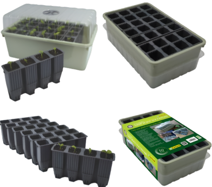 28 Durable Cells Deep Rootrainer Root Trainer Set Plug Plant Seed Long Life Tray