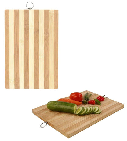 Large Bamboo Wooden Chopping Board Cutting Serving Kitchen Utensil Food Catering