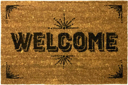 Large Welcome Door Entrance Mat Non Slip Absorbent Floor Doormat Indoor Outdoor